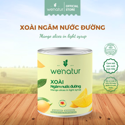 Xoài Miếng Ngâm Nước Đường we'natur 565g