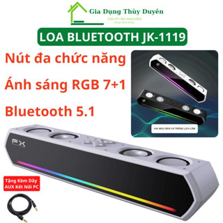 Loa Bluetooth Gaming Soundbar LED RGB JK-1119 Loa Máy Tính Để Bàn Âm Thanh Hay Bass Cực Mạnh