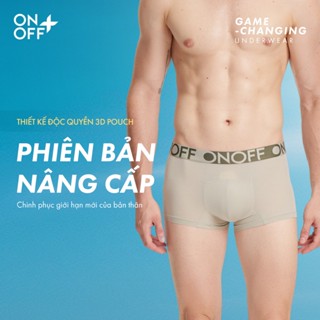 Quần lót nam 3D pouch active trunk microfiber mesh siêu nhẹ thoáng khí ONOFF - 18UO25A417