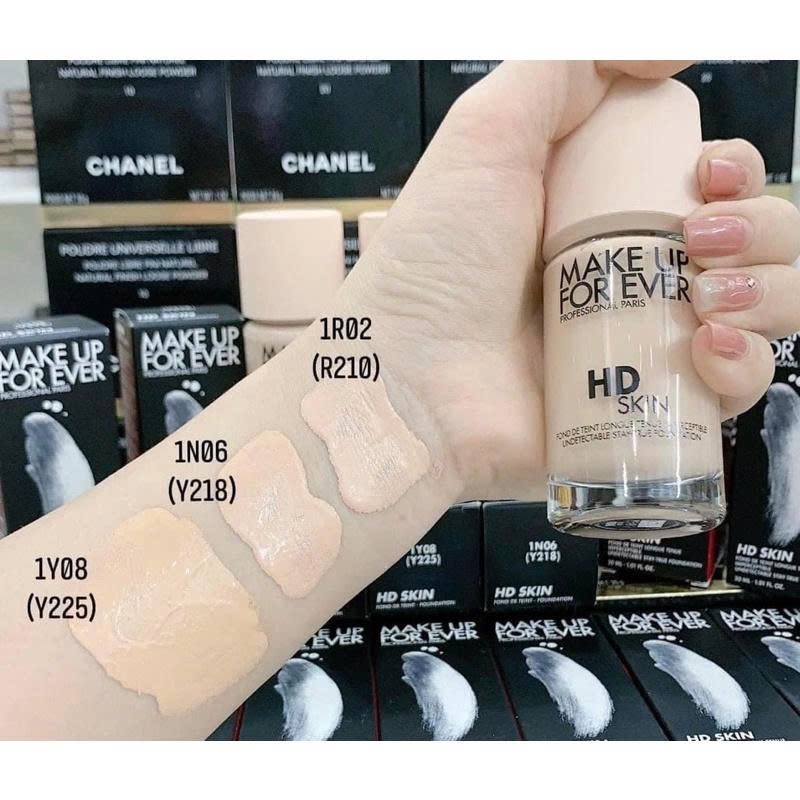 Kem nền Make Up 4-Ever HD Skin 15ml và 30ml Pháp sẵn đủ tone
