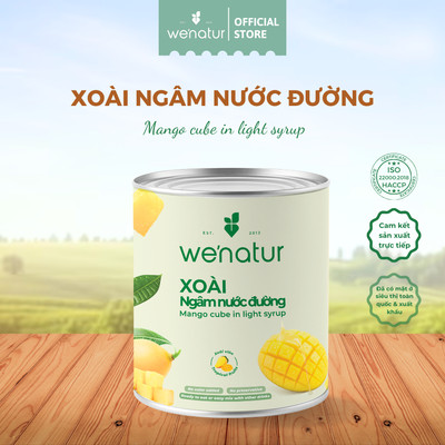 Xoài Viên Ngâm Nước Đường Đóng Lon 565g