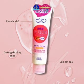 Sữa Rửa Mặt Kose Softymo Collagen 190g – Làm Sạch Sâu, Dưỡng Ẩm & Trẻ Hóa Da