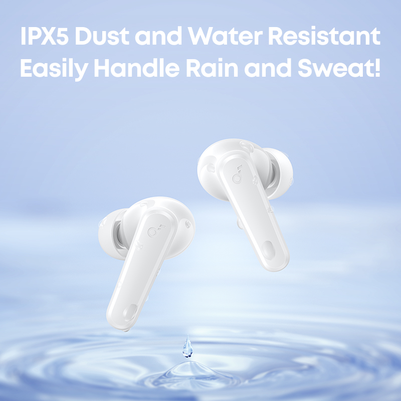 Tai nghe Anker Soundcore R50i TWS với thời gian phát nhạc 30 giờ+ cuộc gọi rõ ràng và âm trầm cao, chống nước IPX5 A3949 | BigBuy360 - bigbuy360.vn