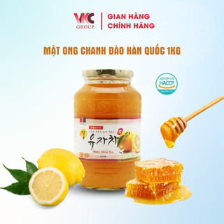 Mật Ong Chanh Đào Hàn Quốc Chính Hãng 1kg Citron Honey Tea Mới Nhất