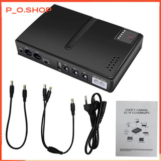  【Rẻ Bộ lưu điện DUNG LƯỢNG CAO dành cho Wifi Camera - UPS 12V  chạy wifi được 6-12 giờ  kèm Nguồn,10400ma 5400ma 