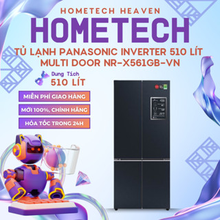   GIAO LẮP MIỄN PHÍ HCM  Tủ lạnh Panasonic Inverter 510 lít Multi Door NR-X561GB-VN - Hàng Chính Hãng 