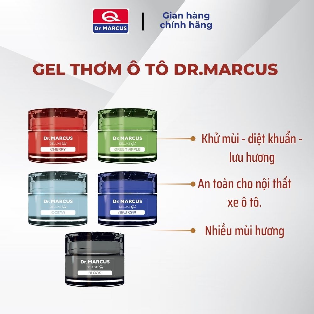 Sáp Gel Thơm Ô Tô Dr. Marcus Sweet Cherry - 50ml