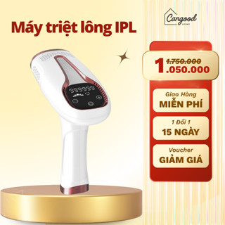 Máy Triệt Lông CANGOOD Công Nghệ Triệt Lạnh IPL Tại Nhà Chuẩn Spa Trẻ Hoá Làn Da