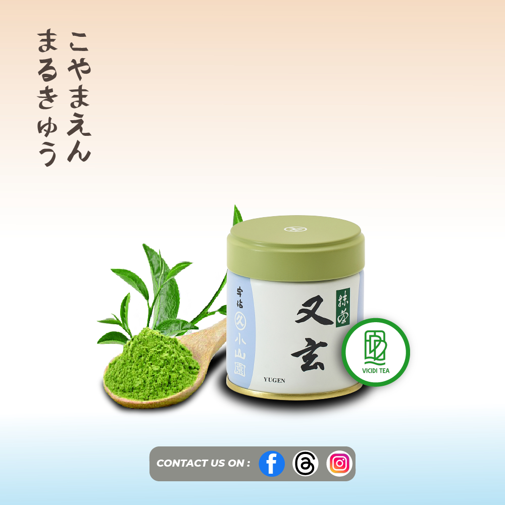Bột Trà Matcha nguyên chất hãng Marukyu Koyamaen loại Yugen 20gr. Xuất xứ Nhật Bản.
