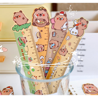 Thước Kẻ Dẻo Hoạt Hình Dễ Thương 15cm