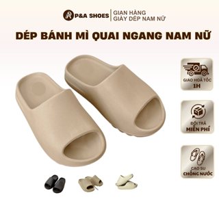  Dép bánh mì nam nữ Yz ADI bản vân nhám đế cao su cao cấp cho nam nữ dép bánh mì thời trang 