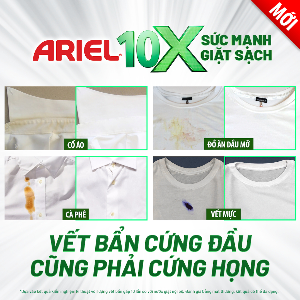 [Livestream] Nước Giặt Cửa Trên ARIEL 10X Giặt Nhanh 4.05KG