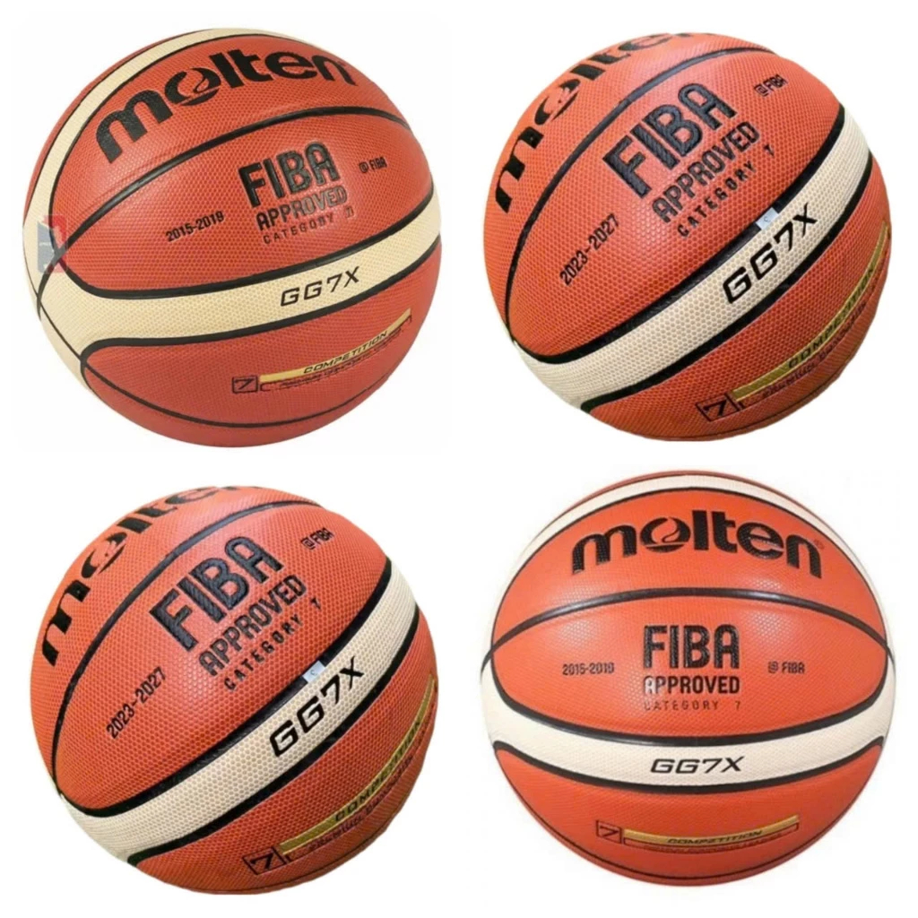 Quả bóng rổ Molten GG7X - Da PU bám tay, phù hợp người mới tập chơi - BH 12 Tháng