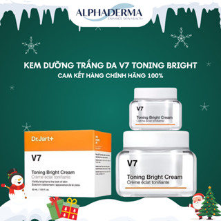 [FreeShip] Kem Dưỡng Trắng Da V7 Toning Bright Cream GC Hàn Quốc, Dưỡng Trắng Căng Bóng, Nâng Tone Che Khuyết Điểm