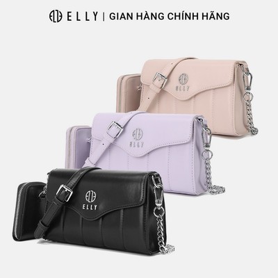 Túi xách nữ thời trang ELLY EL259 đeo chéo đeo vai da tổng hợp cao cấp chính hãng