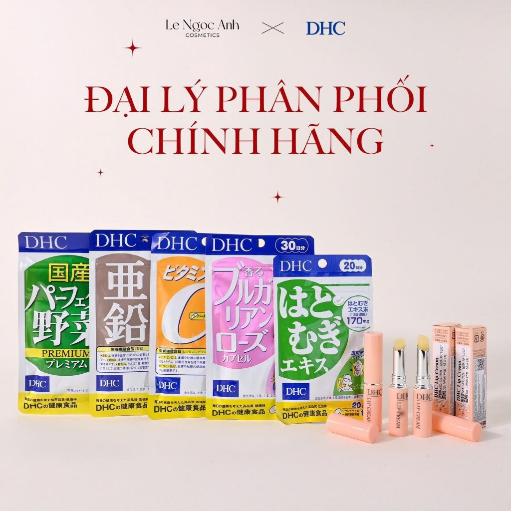 [Hàng chính hãng] Viên uống bổ sung DHC