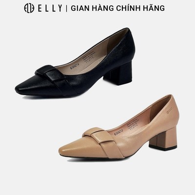 Giày cao gót nữ ELLY EG212 cao 5cm da tổng hợp thời trang công sở