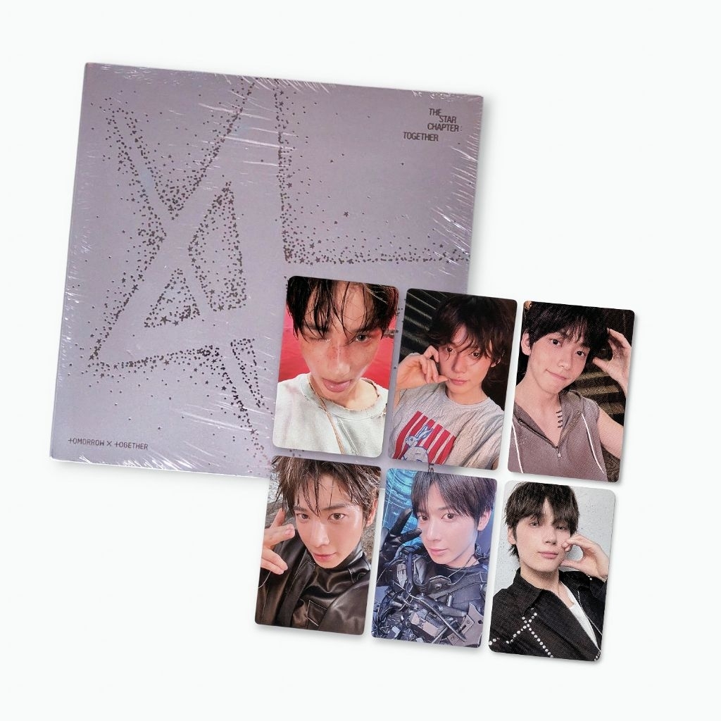 Album seal, card bo góc TXT - Album The Star Chapter: TOGETHER