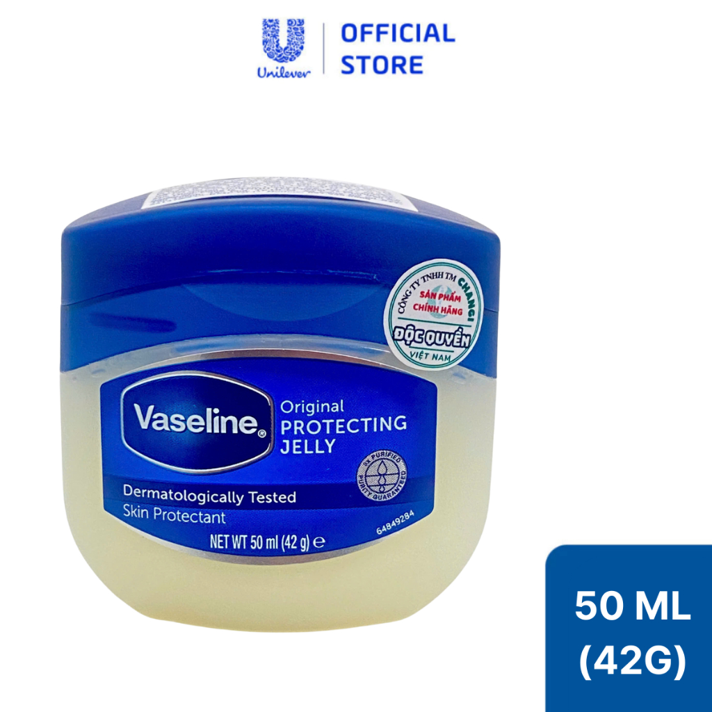 Sáp Vaseline Protecting Jelly dưỡng ẩm 50ml/42g (Tùy chọn Original / Baby / Cacao Butter / Aloe) | BigBuy360 - bigbuy360.vn