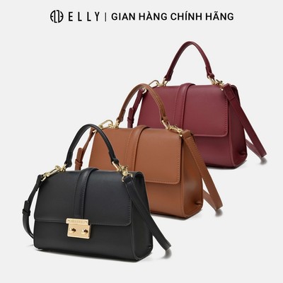 Túi xách nữ thời trang ELLY EL248 xách tay đeo vai đeo chéo da tổng hợp cao cấp chính hãng