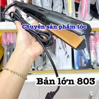 ✅JADEEMPRESS Máy Duỗi Tóc Cao Cấp EPS 802 Bản Trung 3.5cm Chống Dính Ceramic Màn Hình LCD Tiện Dụng Cho Làm Thẳng