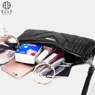 [Deal sang chảnh]  Túi clutch nữ cao cấp da thật ELLY – EC18