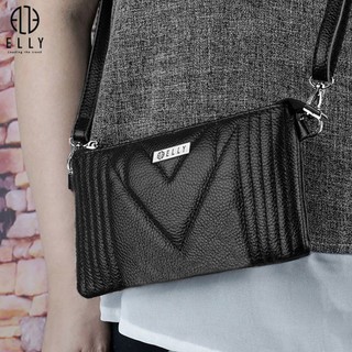 [Deal sang chảnh]  Túi clutch nữ cao cấp da thật ELLY – EC18