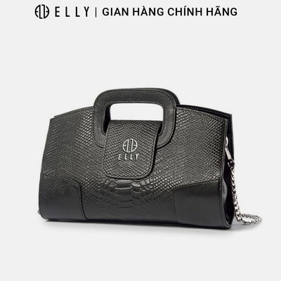 Clutch nữ ELLY EC37 ví cầm tay da bò cao cấp đeo chéo đeo vai dự tiệc sang trọng