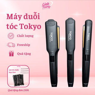  Máy duỗi tóc Tokyo phủ gốm sứ Ceramic giúp là mượt bóng tóc chuyên dùng cho salon 