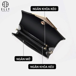 Túi clutch nữ cao cấp da thật ELLY – EC38