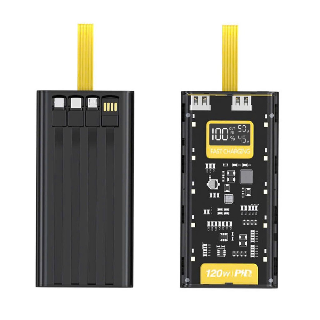 Sạc Dự Phòng Đa Năng 120W Sạc Nhanh 22,5W Dung Lượng Pin 50000mAh - Lợi Phù Hợp Mọi Loại Máy | BigBuy360 - bigbuy360.vn