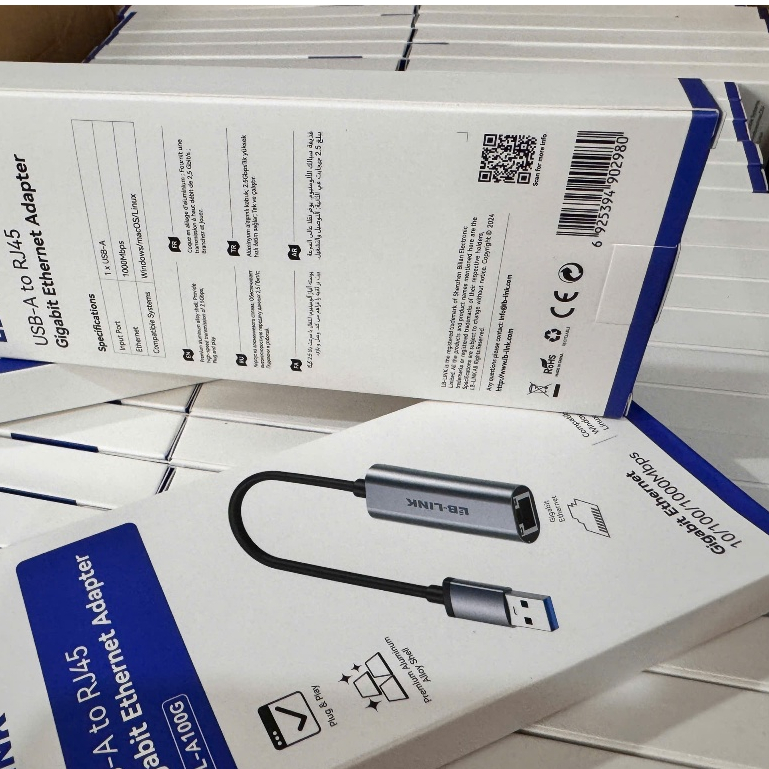 Bộ chuyển đổi LB-Link Type C to USB 3.0 & RJ45 1000Mbps - Bảo hành 12 Tháng !!! | BigBuy360 - bigbuy360.vn