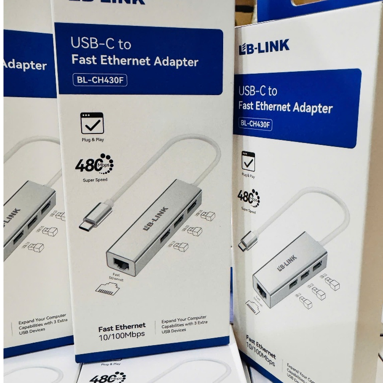 Bộ chuyển đổi LB-Link Type C to USB 3.0 & RJ45 1000Mbps - Bảo hành 12 Tháng !!! | BigBuy360 - bigbuy360.vn