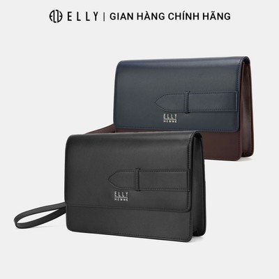 Clutch nam ELLY HOMME ECM14 ví cầm tay da thật cao cấp công sở sang trọng đựng đồ cá nhân