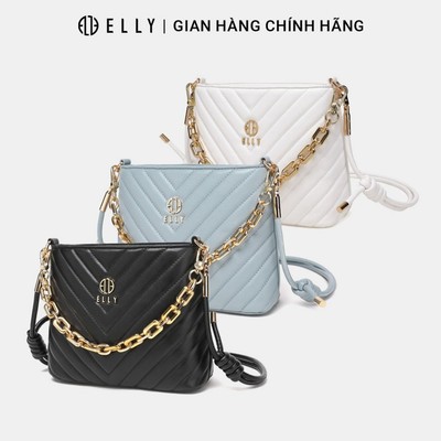 Túi xách nữ thời trang ELLY EL258 đeo chéo đeo vai da tổng hợp cao cấp chính hãng