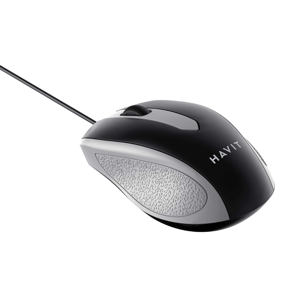 Chuột Có Dây Havit MS80 Chống Trượt | Ôm Tay Và Độ Nhạy Cao | BigBuy360 - bigbuy360.vn