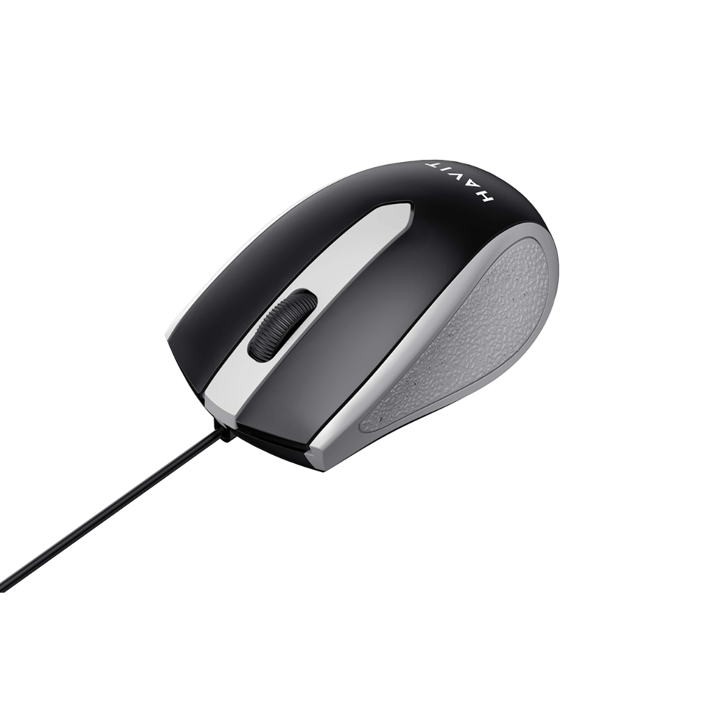 Chuột Có Dây Havit MS80 Chống Trượt | Ôm Tay Và Độ Nhạy Cao | BigBuy360 - bigbuy360.vn