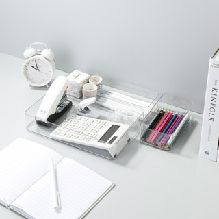 Khay Nhựa Trang Trí Bàn Học, Góc Học Tập - Khay Nhựa Đựng Bút, Đồ Dùng Cá Nhân