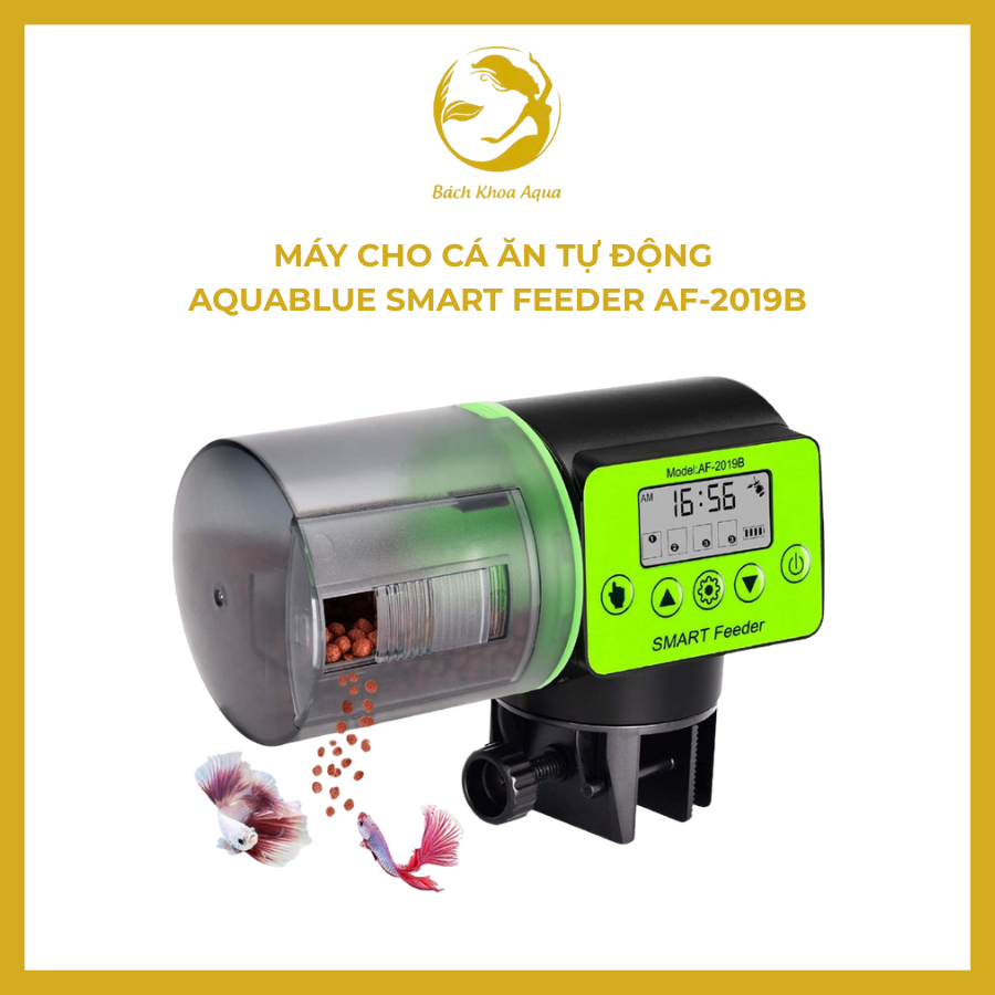 Máy cho cá ăn tự động AQUABLUE SMART FEEDER AF-2019B