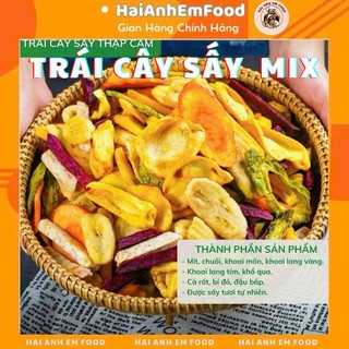  Trái Cây Sấy Thập Cẩp Đủ Vị Hàng Nguyên Miếng Cao Cấp Giòn Thơm Ngon Hoa Quả Sấy Khô Thập Cẩm Đầy Đủ Dinh Dưỡng Healthy 