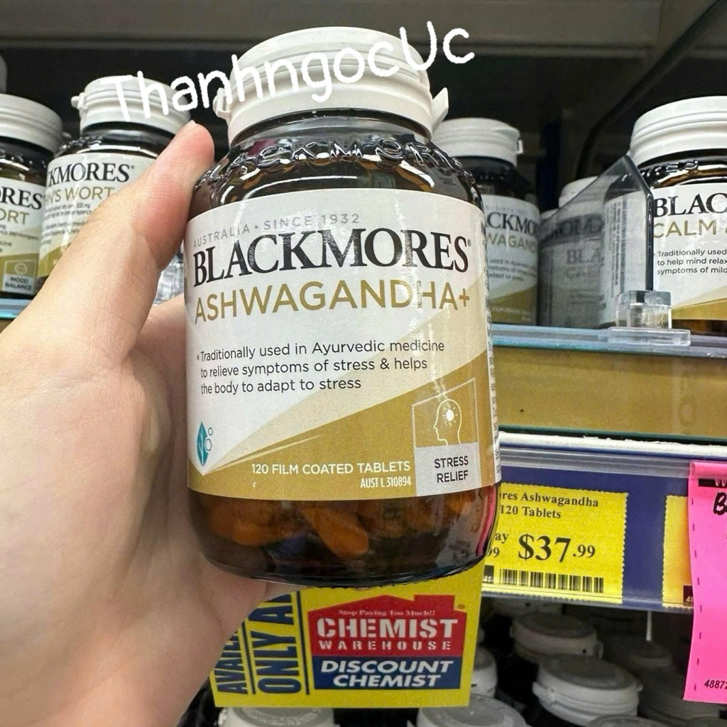 Blackmores Ashwagandha 120 Tablets