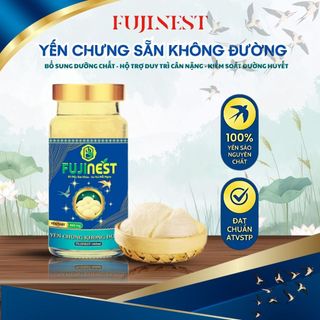 Fujinest - COMBO 20 Hủ Yến Sào Chưng Sẵn Không Đường - 460mg yến thật/140ml - Bổ Sung Dưỡng Chất Cho Người Tiểu Đường
