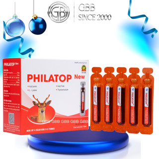 PHILATOP NEW ống nhựa Đại Uy hỗ trợ tăng cường sức đề kháng (Hộp 20 ống)