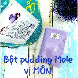  100g Bột pudding  Mole vị Khoai Môn bột Maulin flan  pudding Mole 