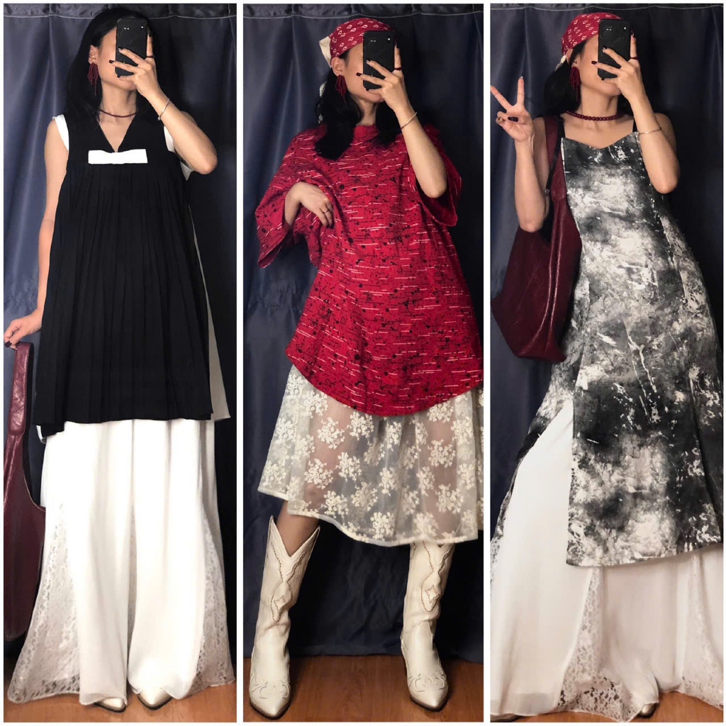 APRIL6 CLOTHING - Set đầm váy vintage ins: april6_clothing [Demo ảnh bìa]