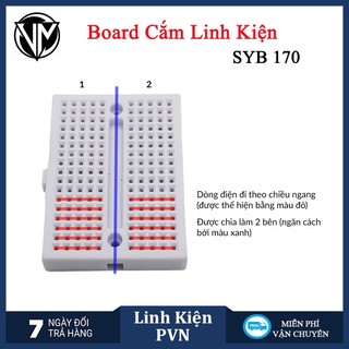 Breadboard Cắm Linh Kiện Mini SYB 170
