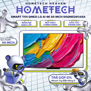 Smart Tivi QNED LG AI 4K 50 inch 50QNED81ASA/ 75 inch 75QNED81ASA - Model 2025, BH Chính hãng