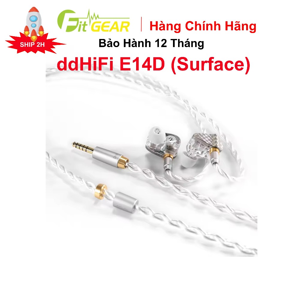 Tai Nghe ddHiFi E14D (Surface) Chính Hãng - Bảo Hành 12 Tháng