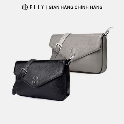 Túi clutch nữ da thật ELLY ET63 túi cầm tay đeo chéo cao cấp thời trang sang trọng