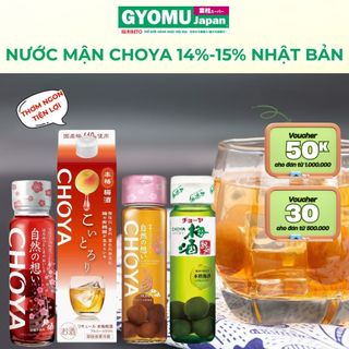 Nước mơ Choya Nhật Bản các loại - GYOMU JAPAN